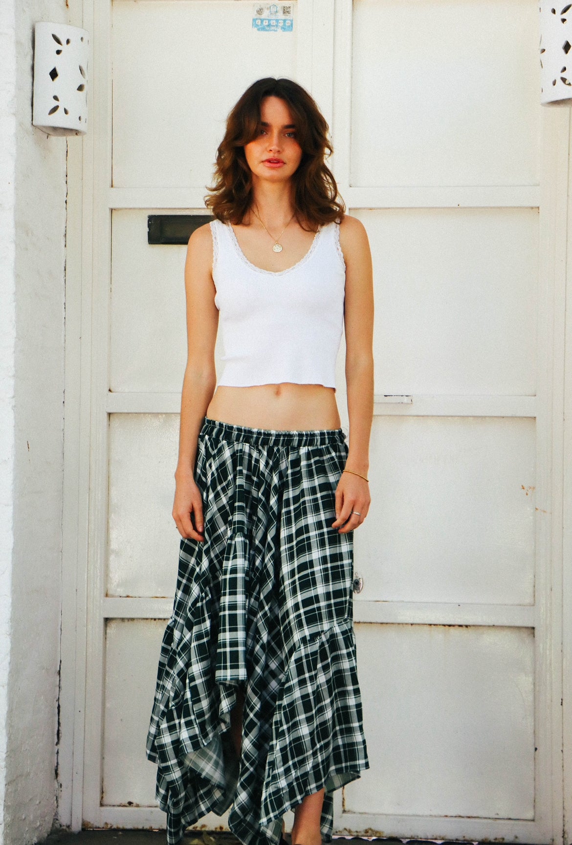 FALDA CUADROS | MARA
