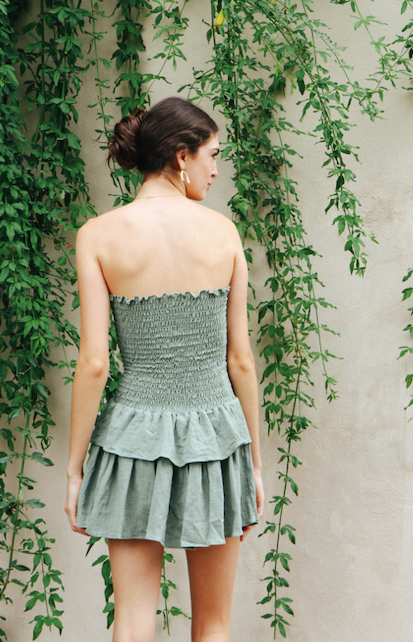 VESTIDO I BABIEKA VERDE