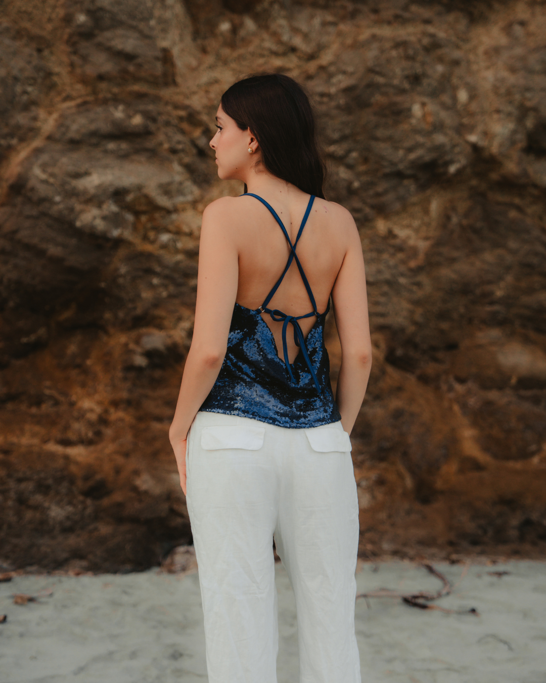 TOP MALENA | AZUL