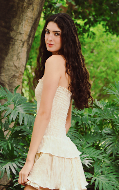 VESTIDO I BABIEKA HUESO