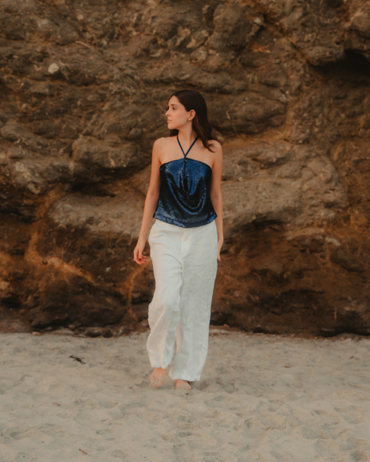 TOP MALENA | AZUL