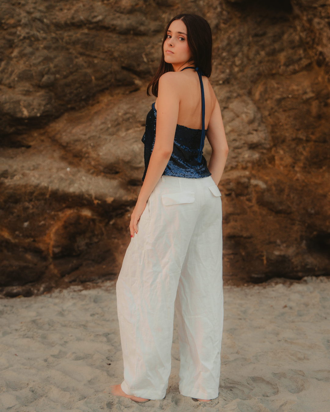 TOP MALENA | AZUL