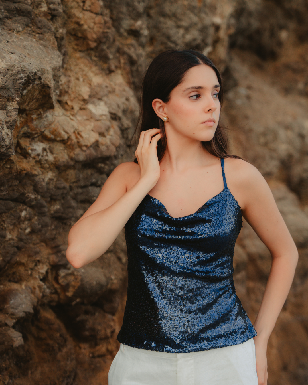 TOP MALENA | AZUL