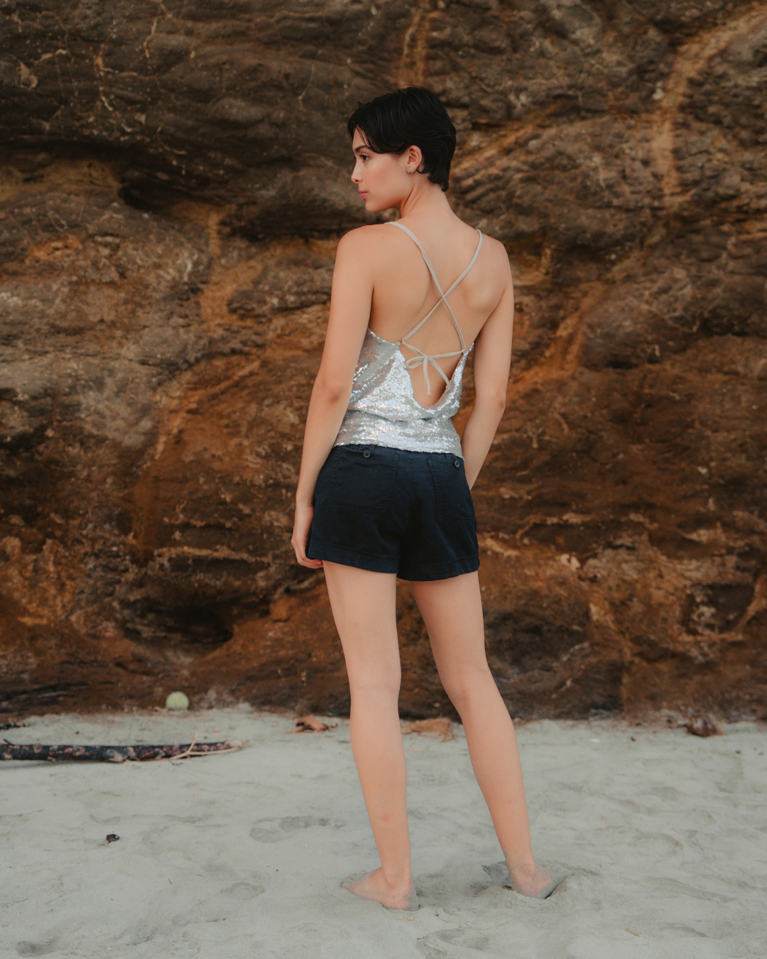 TOP MALENA | PLATEADO
