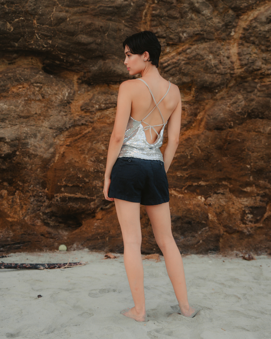 TOP MALENA | PLATEADO