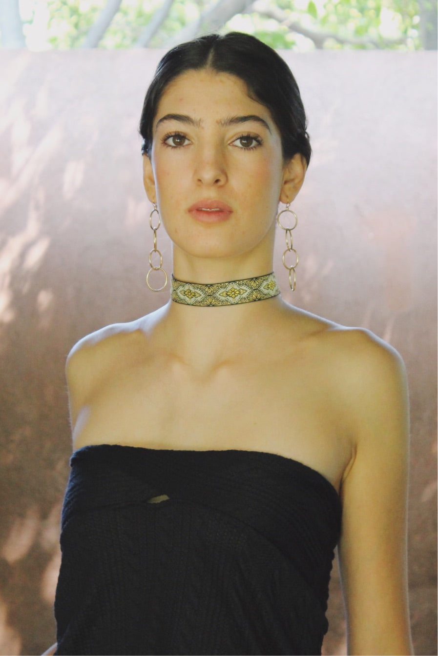 CHOKER | DORADO BORDADO