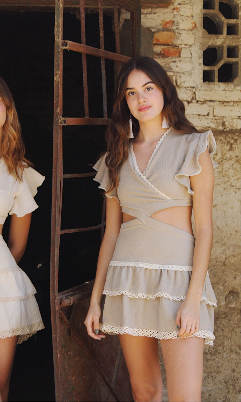 VESTIDO DOMINIKA | BEIGE